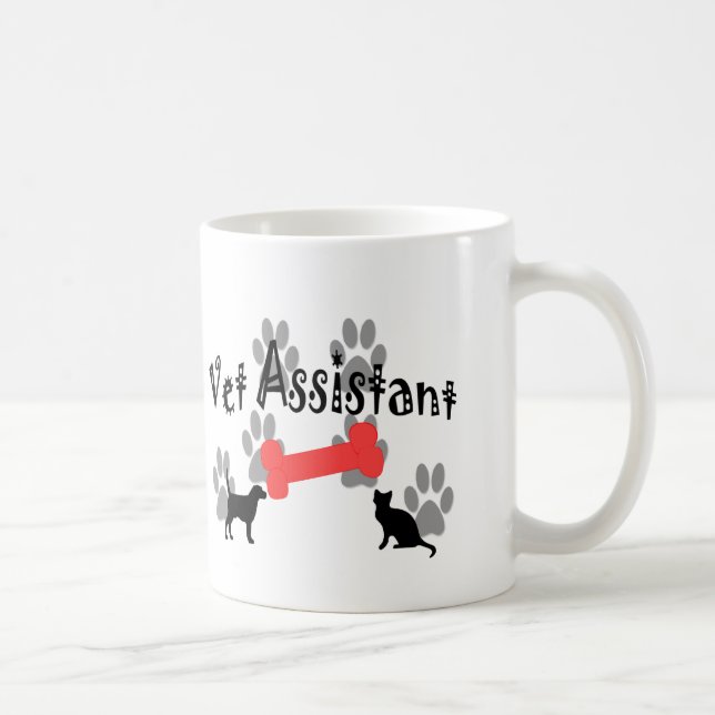 Tierarzt-Assistenten-Geschenke Kaffeetasse (Rechts)