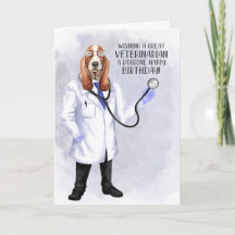 Tierarzt Funny BIrthday Hound Dog Doctor
