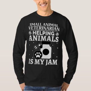 Tierarzt für Kleintiere Tiere helfen ist mein Ja T-Shirt