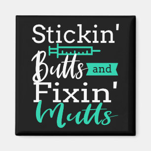 Tierarzt für Veterinärmedizin Funny Magnet