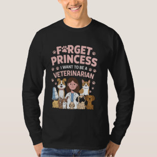Tierarzt Future Vet Tech Tierfreund T-Shirt