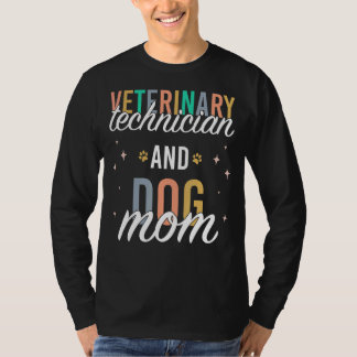 Tierarzt Mama Hunde Niedliche Tierärztliche T-Shirt
