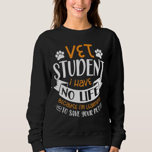 Tierarzt Sweatshirt (Vorderseite)