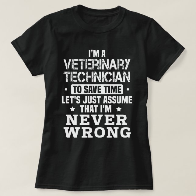 Tierarzt T-Shirt (Design vorne)