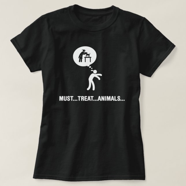 Tierarzt T-Shirt (Design vorne)