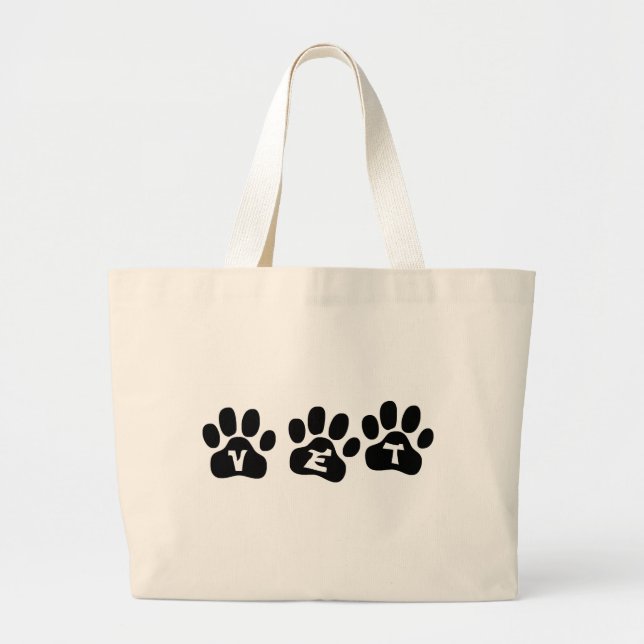 Tierarzt-Tasche Jumbo Stoffbeutel (Vorne)