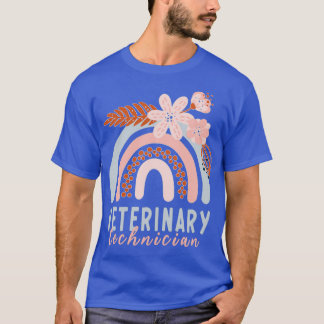 Tierarzt Technischer Tierarzt Rainbo T-Shirt