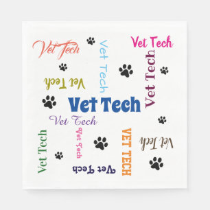 Tierarzt-Technologie Serviette