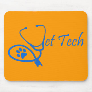 TIERARZT-TECHNOLOGIE-STETHOSKOP-MAUSUNTERLAGE MOUSEPAD