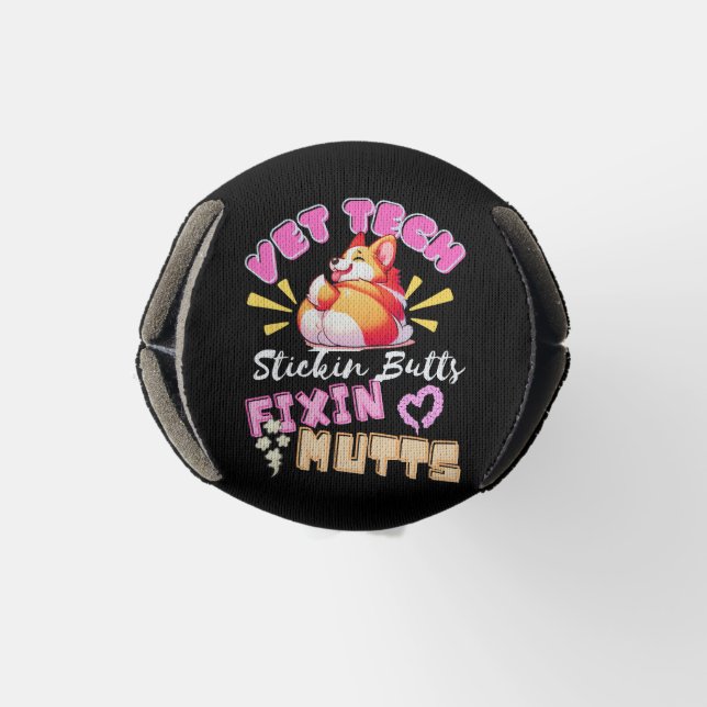 Tierarzt, Tierarzt, Medizin, Krankenschwester, Tie Flaschenkühler (Unterseite)