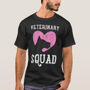 Tierarzt Tierärzteteam Vet Tech Vintage Gif T-Shirt