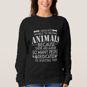 Tierarzt Tierarzthelfer Zoo Wärter Tierliebhaber Sweatshirt