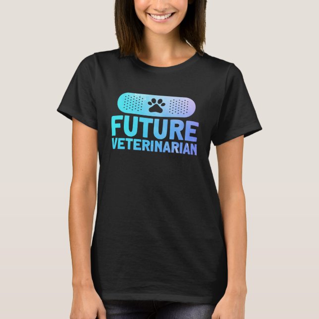 Tierarzt/Tierärztin T-Shirt (Vorderseite)