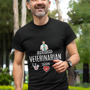 Tierarzt Vet Funny im Jahr 2024 T-Shirt