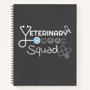 Tierarzt - Veterinärkommando Notizbuch