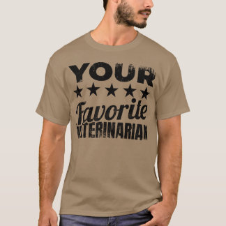 Tierarzt Zitat Geschenk T-Shirt