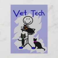 Tierärzte, die eine Person mit schwarzen Katzen ha