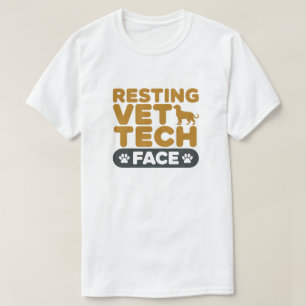 Tierarzthelferin Ästhetik Süße Katzen Hunde Pfote T-Shirt