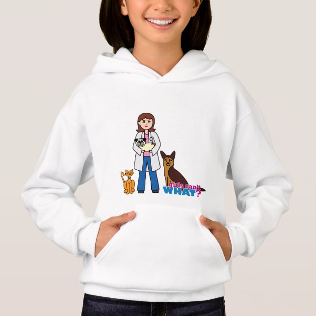 Tierärztin Hoodie (Vorderseite)