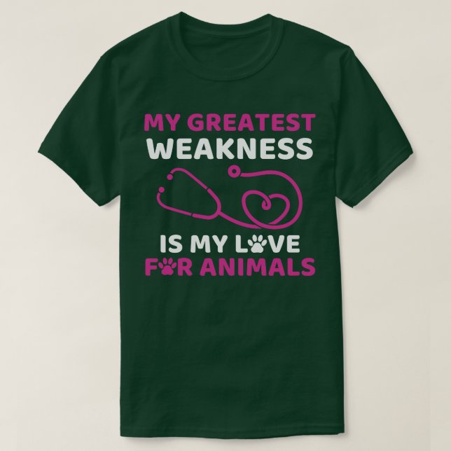 Tierärztin, mein Bester Tierärzteassistent mit Sch T-Shirt (Design vorne)