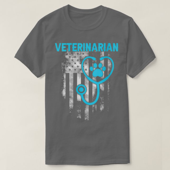Tierärztin T-Shirt (Design vorne)