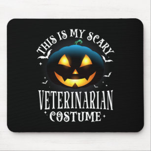 Tierärztliche Halloween-Matching-Pajama-Kostüm Mousepad