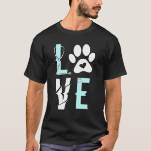 Tierärztliche Liebe T Shirt Tierarzt Studen