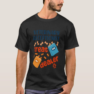 Tierärztliche Rezeptionistin Tierklinik Tierkranke T-Shirt