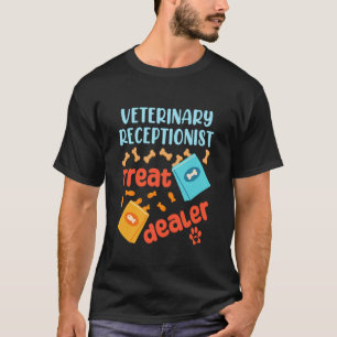 Tierärztliche Rezeptionistin Tierklinik Tierkranke T-Shirt