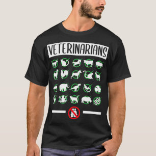 Tierärztliche Tierärzte Funny Veterinary Graduate T-Shirt