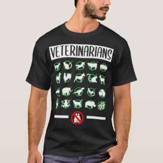 Tierärztliche Tierärzte Funny Veterinary Graduate  T-Shirt
