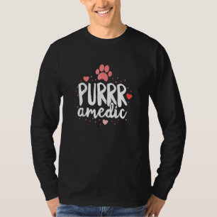 Tierärztliche Tierärzte Katze Tierärztin T-Shirt