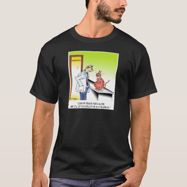 Tierärztlicher Cartoon 9480 T-Shirt (Vorderseite)