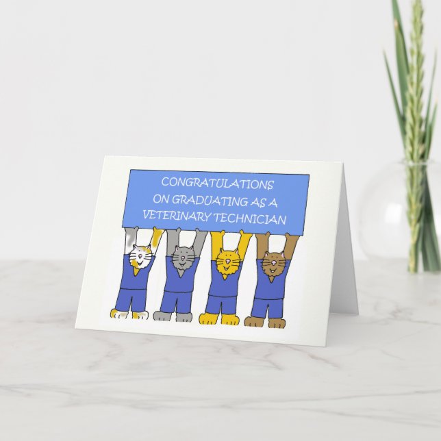 Tierärztlicher Graduate Karte (Vorderseite)