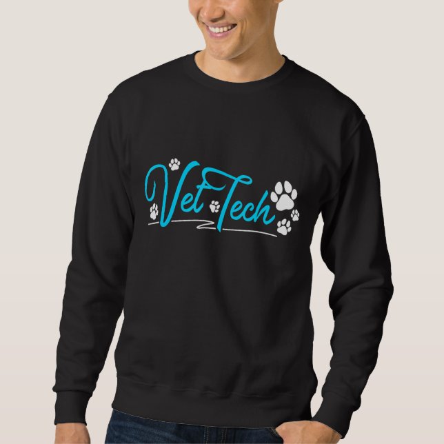 Tierärztlicher Tierarzt Sweatshirt (Vorderseite)