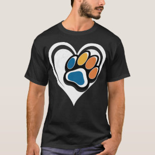 Tierärztlicher Tierarzt Tech Retro Sonnenuntergang T-Shirt