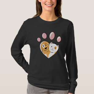 Tierärztlicher Tierrettungshelfer für Tierpflege T-Shirt