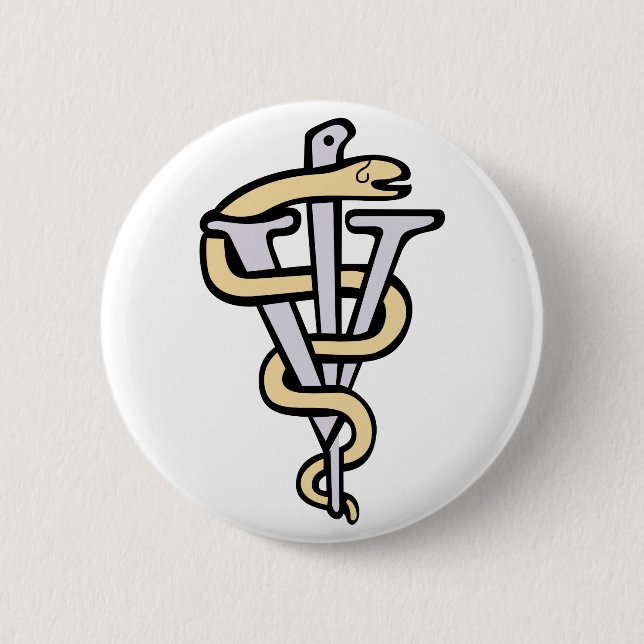 Tierärztliches Logo Button (Vorderseite)