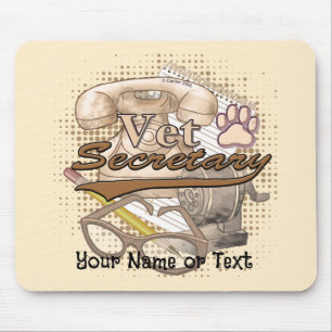 Tierarztsekretärin Mousepad