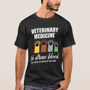 Tierarzttech-Geschenk für VeterinärTech zeichnen T-Shirt