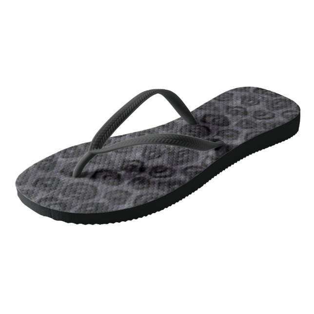Tierausdruck Flip Flops (Schrägansicht)