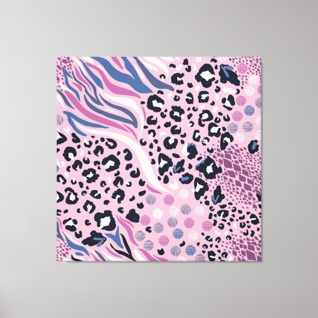 Tierausdruck Leinwanddruck (Vorderseite)