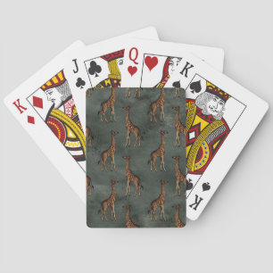Tierausdruck Spielkarten