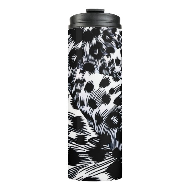 Tierausdruck Thermosbecher (Vorderseite)