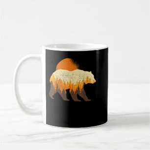 Tierbär Outdoor Nature Bäume Wildlife Full Moo Kaffeetasse