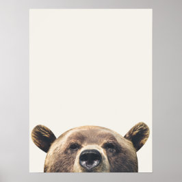 Tierbär Poster