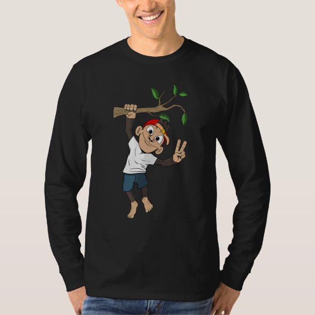 Tierbaumzweig Zoo T-Shirt (Vorderseite)