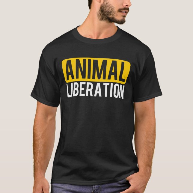 Tierbefreiung T-Shirt (Vorderseite)