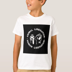 Tierbefreiungs-Menschen-Befreiung T-Shirt