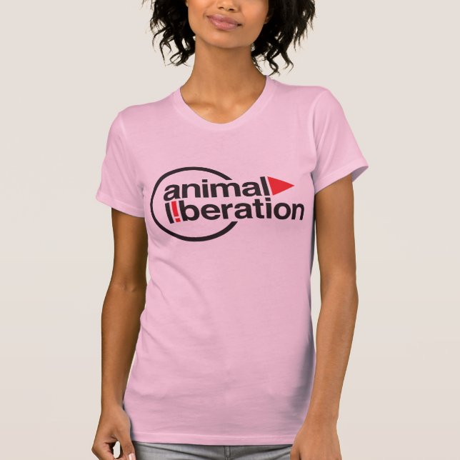 Tierbefreiungs-T - Shirt (Vorderseite)